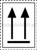 Strzałki Kierunkowe - Nalepka ADR (250 sztuk - FOLIA) 8,4x11,5cm